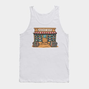 record shop Tank Top